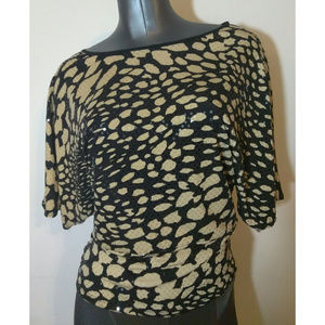 Clara Sun Woo | Sparkly Dolman Blouse | LIKE NEW!